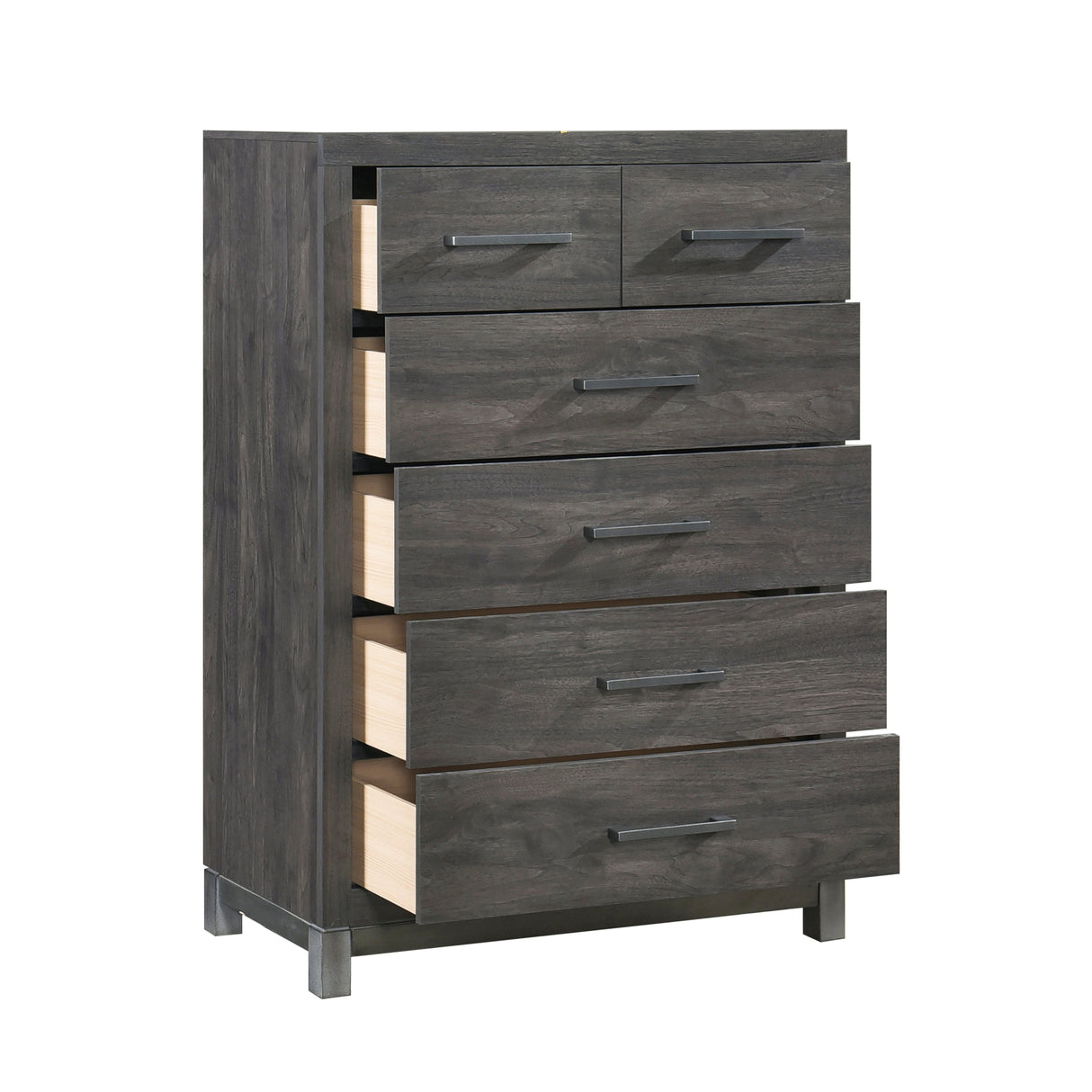 Zephyr Brownish Gray Wall Bedroom Set by Homelegance at Eve Furniture