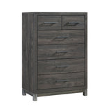 Zephyr Brownish Gray Wall Bedroom Set by Homelegance at Eve Furniture