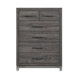 Zephyr Brownish Gray Wall Bedroom Set by Homelegance at Eve Furniture