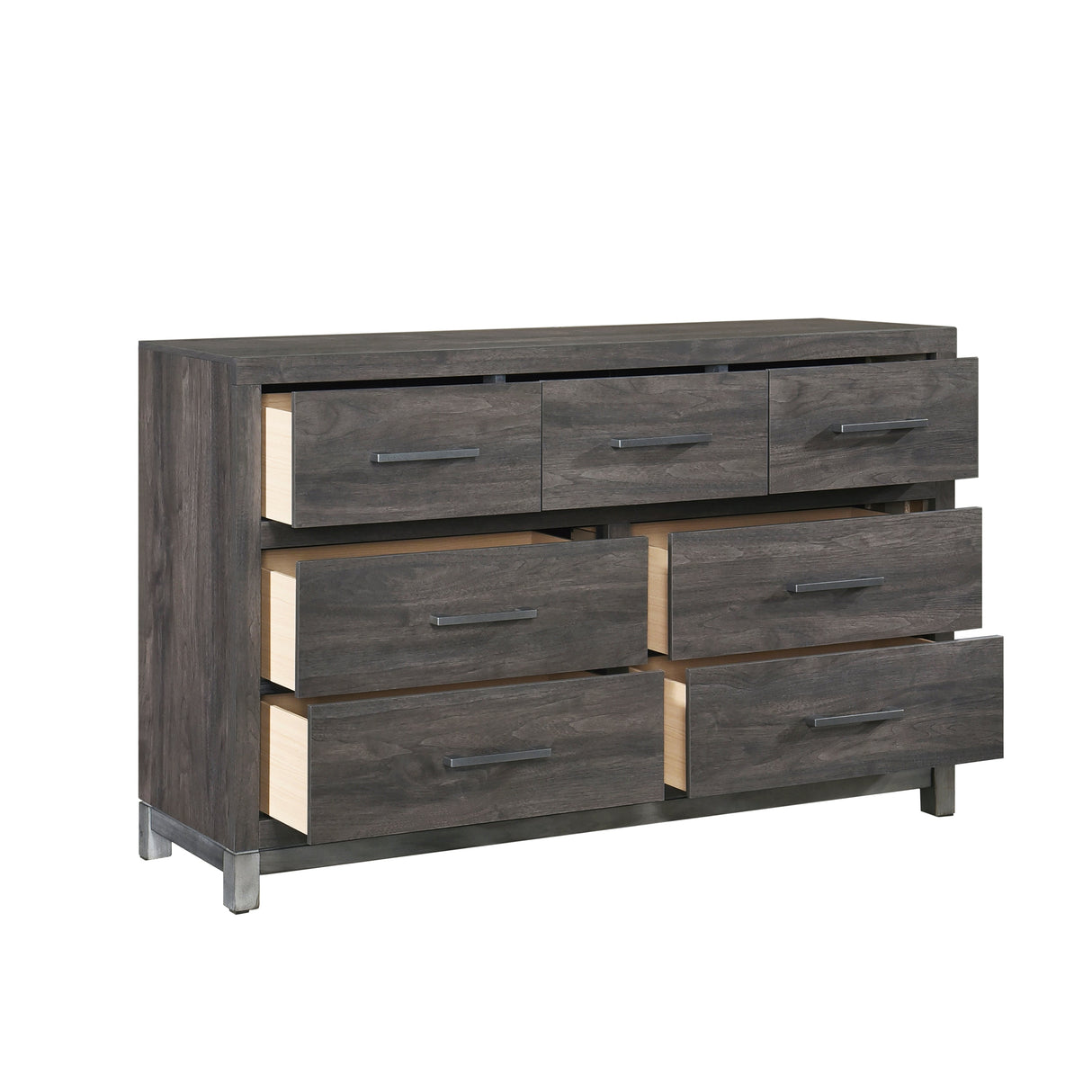 Zephyr Brownish Gray Wall Bedroom Set by Homelegance at Eve Furniture