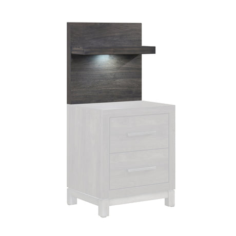 Zephyr Brownish Gray Wall Panel for Night Stand, 1-Piece by Homelegance at Eve Furniture