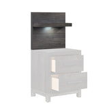 Zephyr Brownish Gray Wall Panel for Night Stand, 1-Piece by Homelegance at Eve Furniture