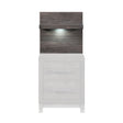 Zephyr Brownish Gray Wall Panel for Night Stand, 1-Piece by Homelegance at Eve Furniture