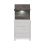 Zephyr Brownish Gray Wall Panel for Night Stand, 1-Piece by Homelegance at Eve Furniture