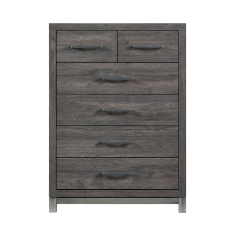 Zephyr Brownish Gray Youth Wall Bedroom Set by Homelegance at Eve Furniture