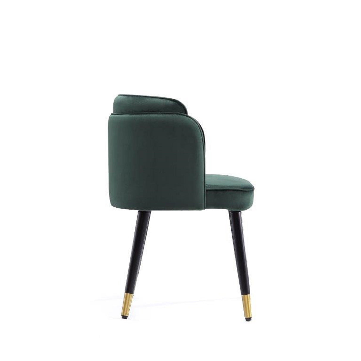 Zephyr Dining Chair in Hunter Green by Manhattan Comfort at Eve Furniture