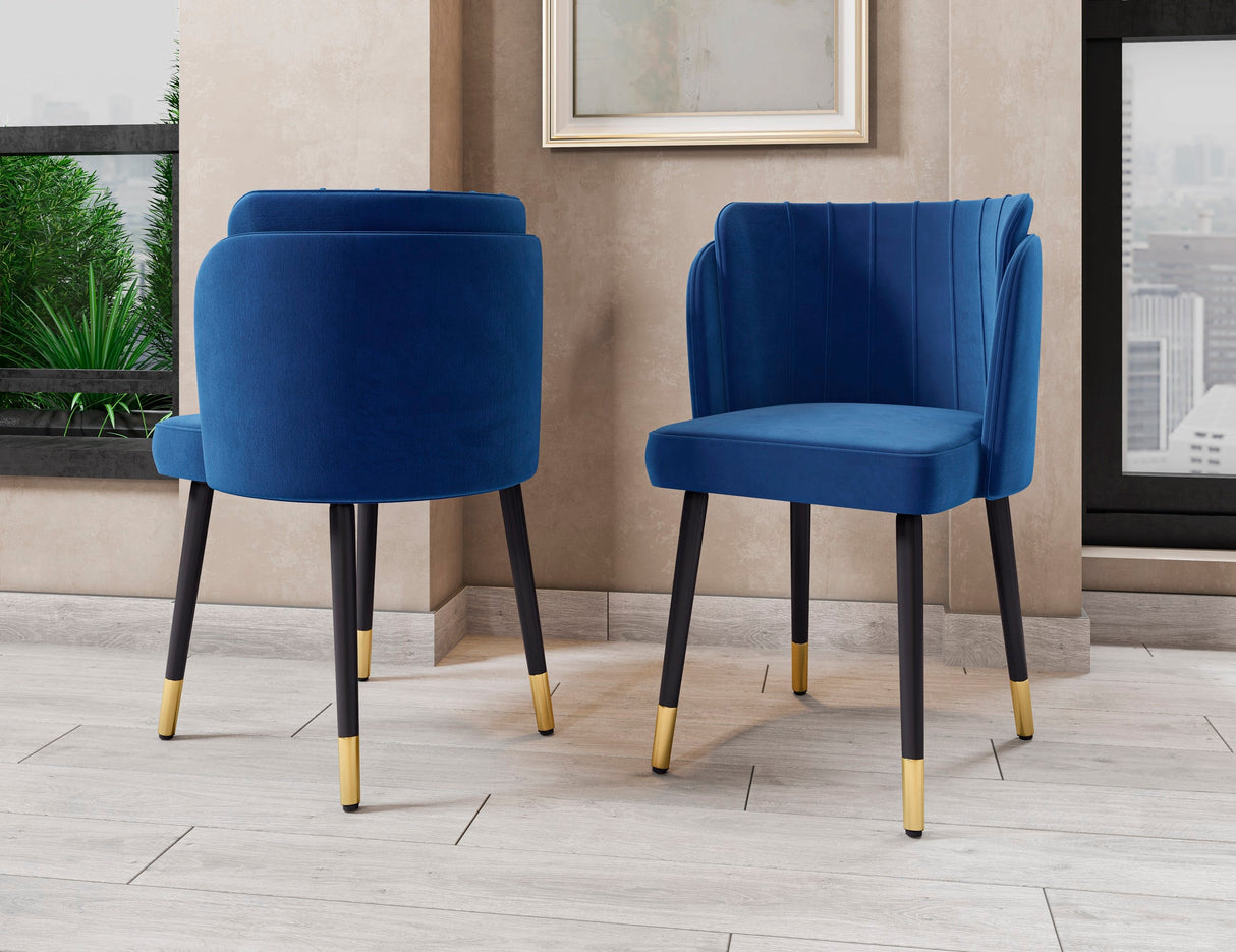 Zephyr Dining Chair in Royal Blue by Manhattan Comfort at Eve Furniture