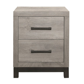 Zephyr Light Gray Nightstand by Homelegance at Eve Furniture