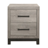 Zephyr Light Gray Panel Bedroom Set by Homelegance at Eve Furniture
