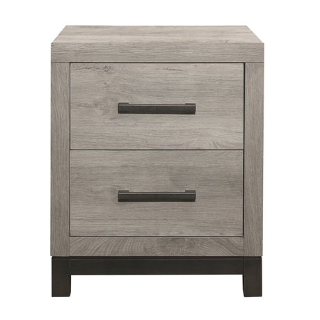 Zephyr Light Gray Panel Bedroom Set by Homelegance at Eve Furniture