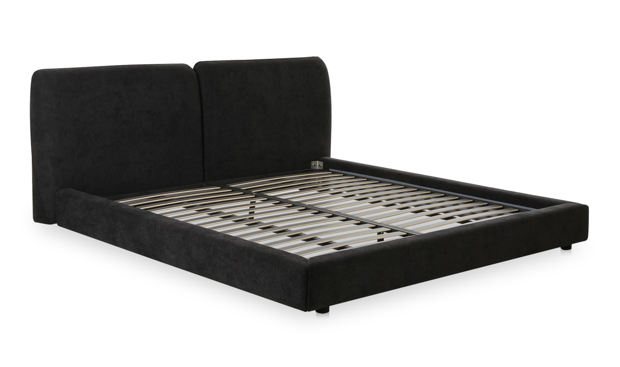Zeppelin King Bed - Black by Moe's Home at Eve Furniture