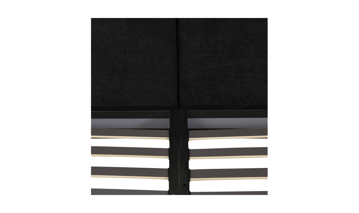 Zeppelin King Bed - Black by Moe's Home at Eve Furniture