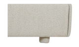 Zeppelin King Bed - Light Grey by Moe's Home at Eve Furniture