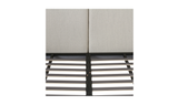 Zeppelin King Bed - Light Grey by Moe's Home at Eve Furniture