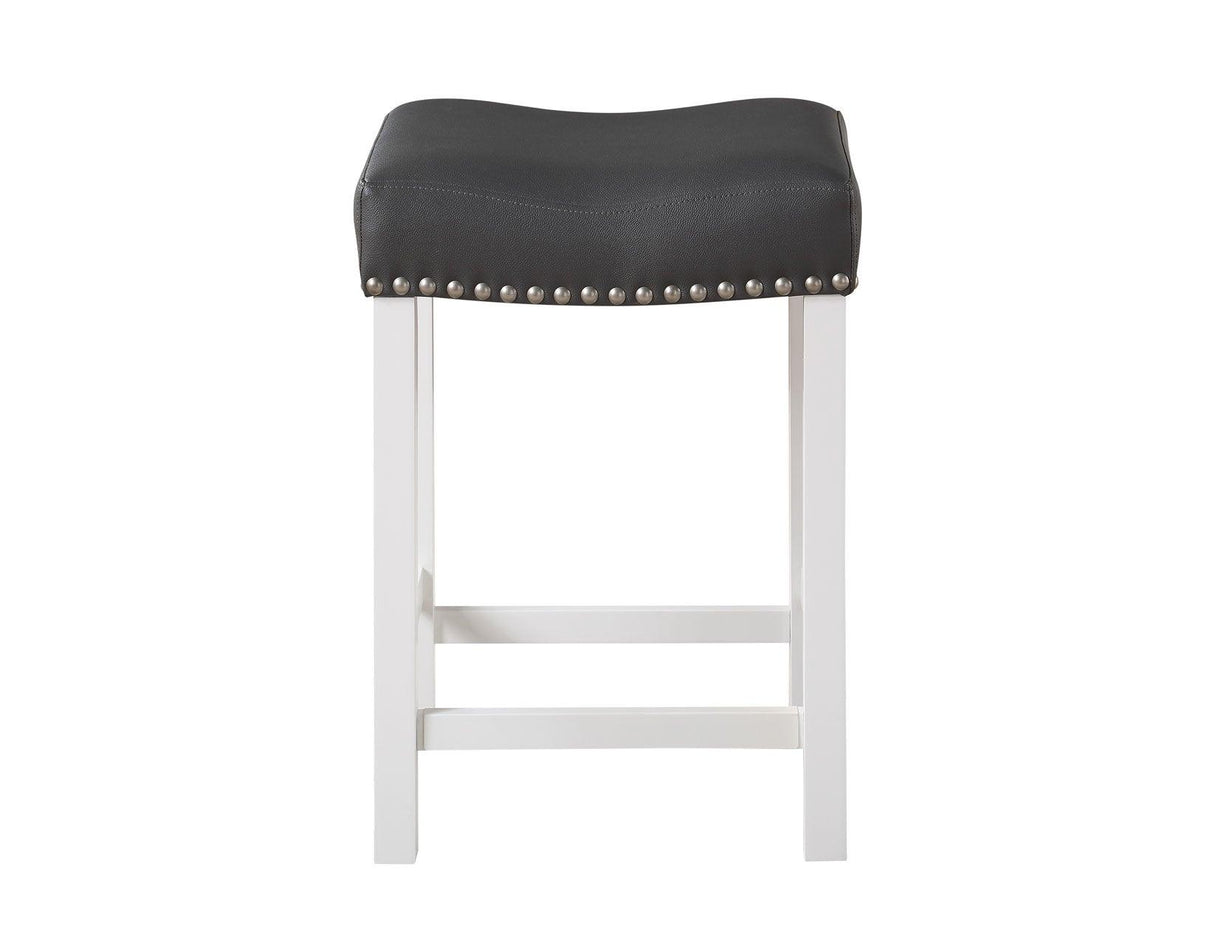 Zermatt 24″ Backless Counter Stool, Set of 2 by Steve Silver at Eve Furniture