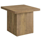Zetta Mango Square Engineered Wood End Table by Coaster at Eve Furniture