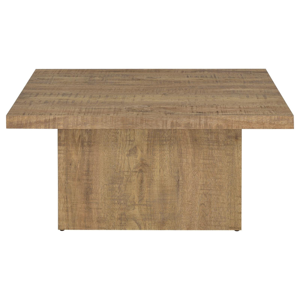 Zetta Square Engineered Wood Coffee Table Mango