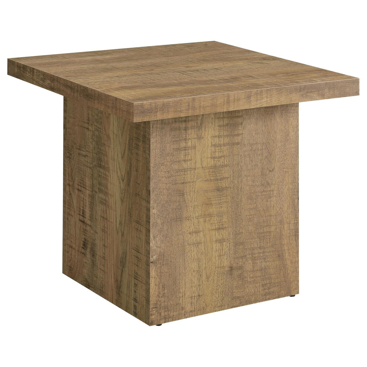 Zetta Square Engineered Wood End Table Mango