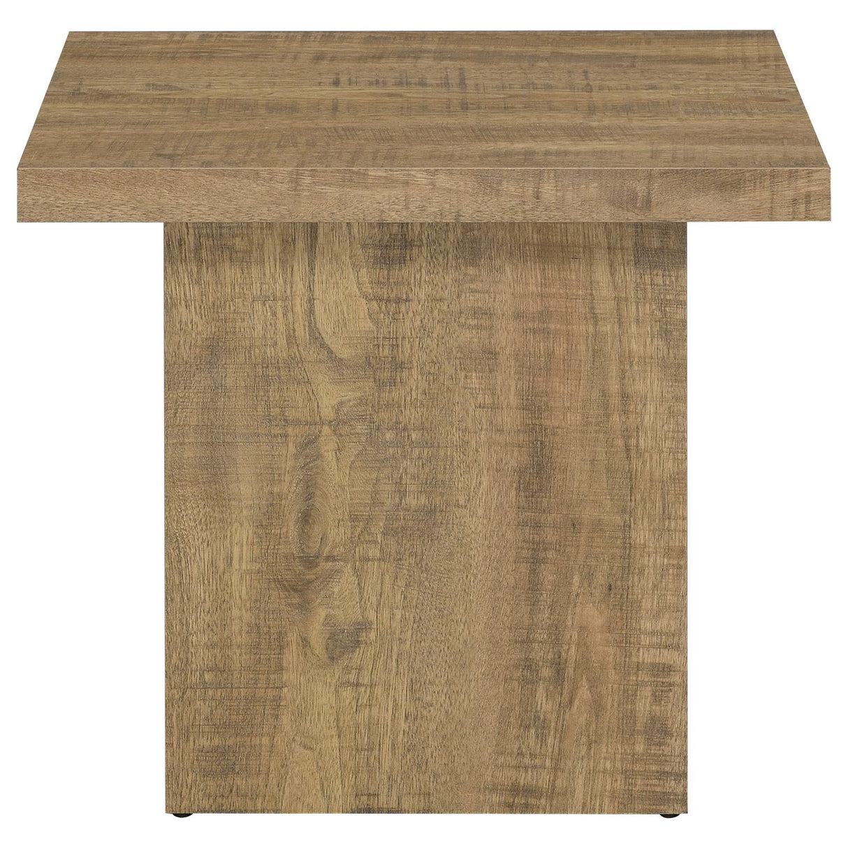 Zetta Square Engineered Wood End Table Mango