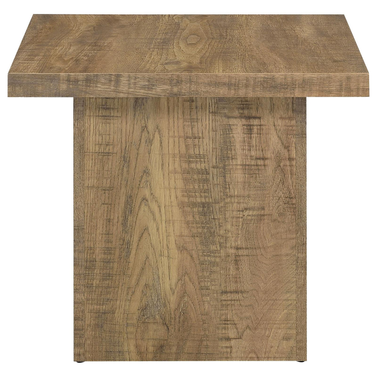 Zetta Square Engineered Wood End Table Mango