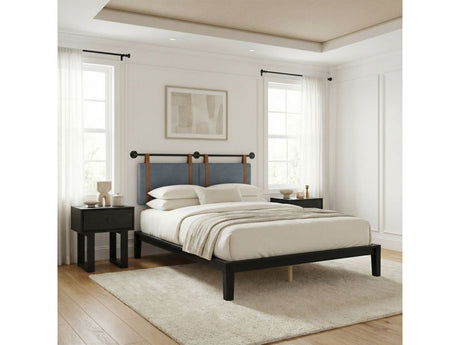 Zeva Floating Queen Headboard Gray by Zuomod at Eve Furniture
