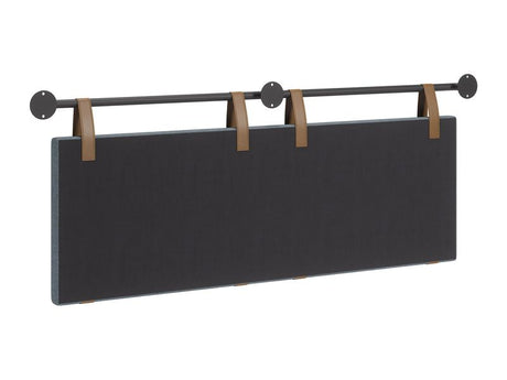 Zeva Floating Queen Headboard Gray by Zuomod at Eve Furniture