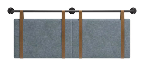 Zeva Gray Floating Queen Headboard by Zuomod at Eve Furniture