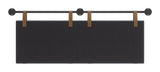 Zeva Gray Floating Queen Headboard by Zuomod at Eve Furniture