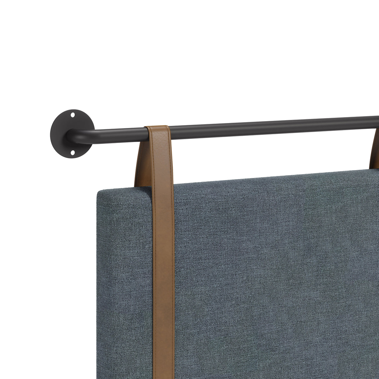 Zeva Gray Floating Queen Headboard by Zuomod at Eve Furniture
