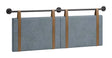 Zeva Gray Floating Queen Headboard by Zuomod at Eve Furniture
