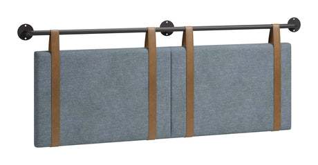 Zeva Gray Floating Queen Headboard by Zuomod at Eve Furniture