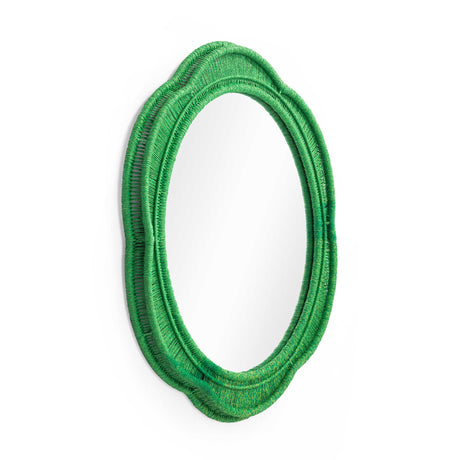 Zeva Round Wall Mirror by TOV Furniture at Eve Furniture