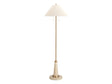Zeva Tan/Gold Floor Lamp by Crestview at Eve Furniture