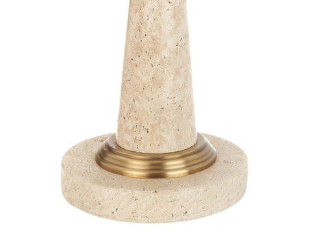 Zeva Tan/Gold Table Lamp by Crestview at Eve Furniture