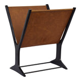 Ziff Light Brown Magazine Holder by Moe's Home at Eve Furniture
