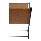 Ziff Light Brown Magazine Holder by Moe's Home at Eve Furniture
