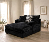 Zig Onyx Black Sectional by Happy Homes at Eve Furniture