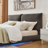 Zima Brown Queen Platform Bed by New Era Innovations at Eve Furniture