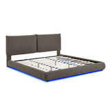 Zima Brown Queen Platform Bed by New Era Innovations at Eve Furniture