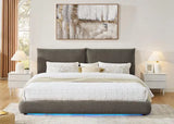 Zima Brown Queen Platform Bed by New Era Innovations at Eve Furniture