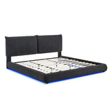 Zima Grey King Platform Bed by New Era Innovations at Eve Furniture