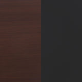 Zimmerlee Rust Brown 2-Drawer Side Table with Shelf by Coaster at Eve Furniture