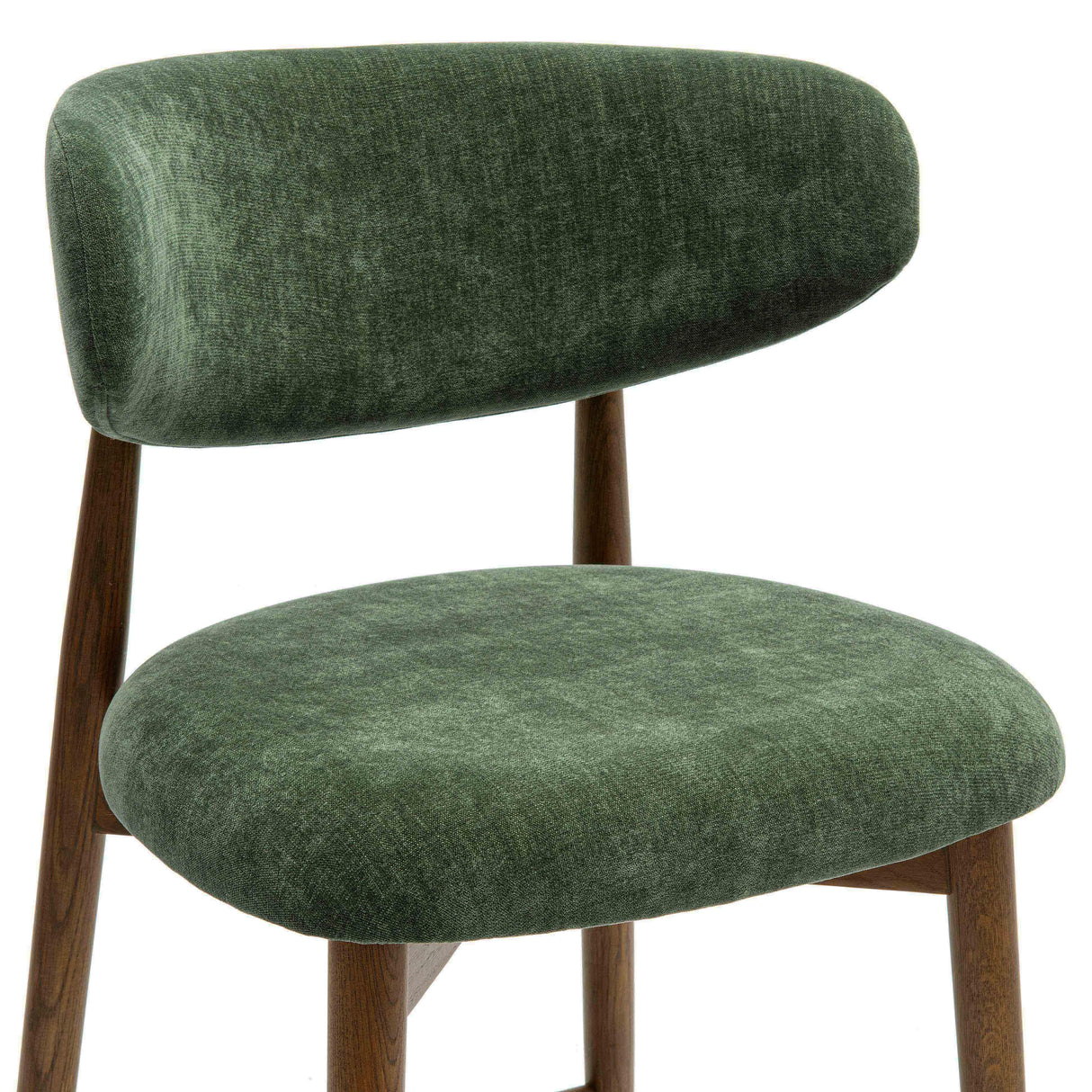 Zinea Performance Textured Velvet Counter Stool by TOV Furniture at Eve Furniture