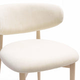 Zinea Performance Textured Velvet Counter Stool by TOV Furniture at Eve Furniture