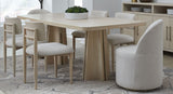 Zinnia Fully Upholstered Swivel Chair in Dune Chenille by Modus Furniture at Eve Furniture