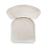 Zinnia Wood Back Dining Chair in White Sand and Dune Chenille (Set of 2) by Modus Furniture at Eve Furniture