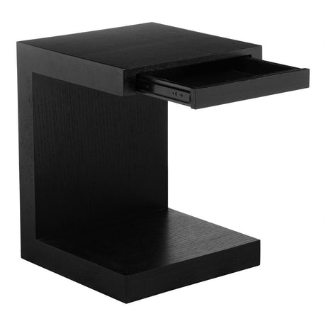 Zio Sidetable Black Oak by Moe's Home at Eve Furniture