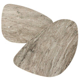 Zion Nesting Coffee Tables, Antique White by Four Hands at Eve Furniture