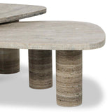 Zion Nesting Coffee Tables, Antique White by Four Hands at Eve Furniture
