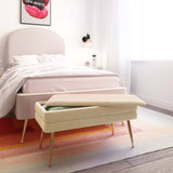 Ziva Velvet Storage Bench by TOV Furniture at Eve Furniture